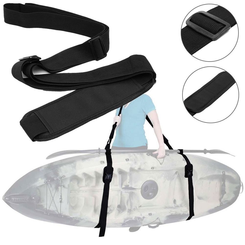 Fishing Kayak Sit On Top - Adjustable Surfboard Shoulder Carry Sling Stand