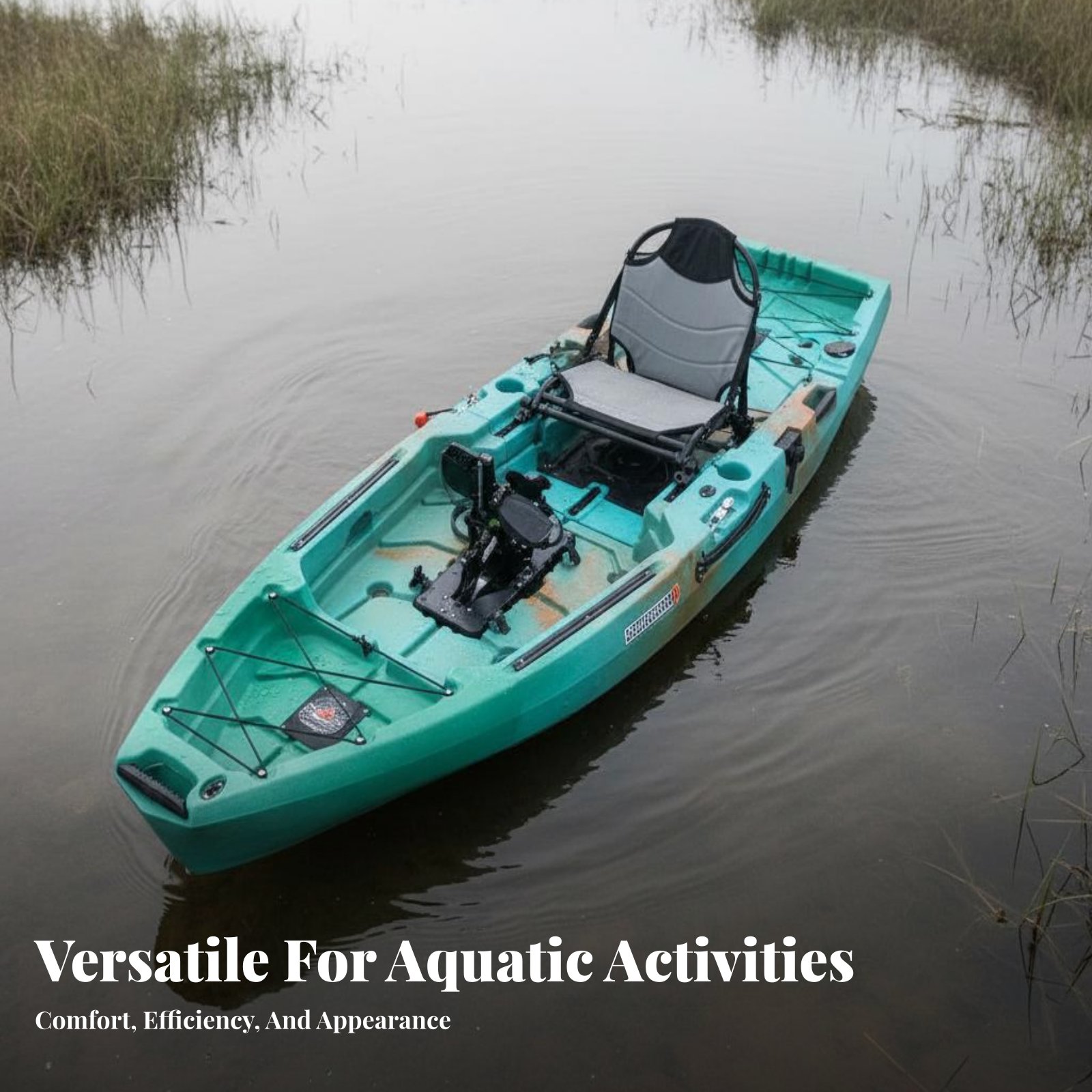 Pedal Drive Fishing Boat Folda - Fishing Kayak Sit On Top ulasan dan harga