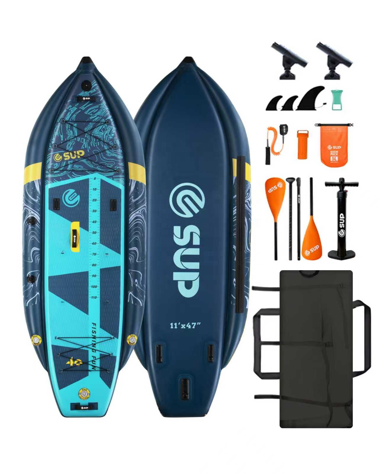Inflatable Fishing Kayak with  - Fishing Kayak Sit On Top ulasan dan harga