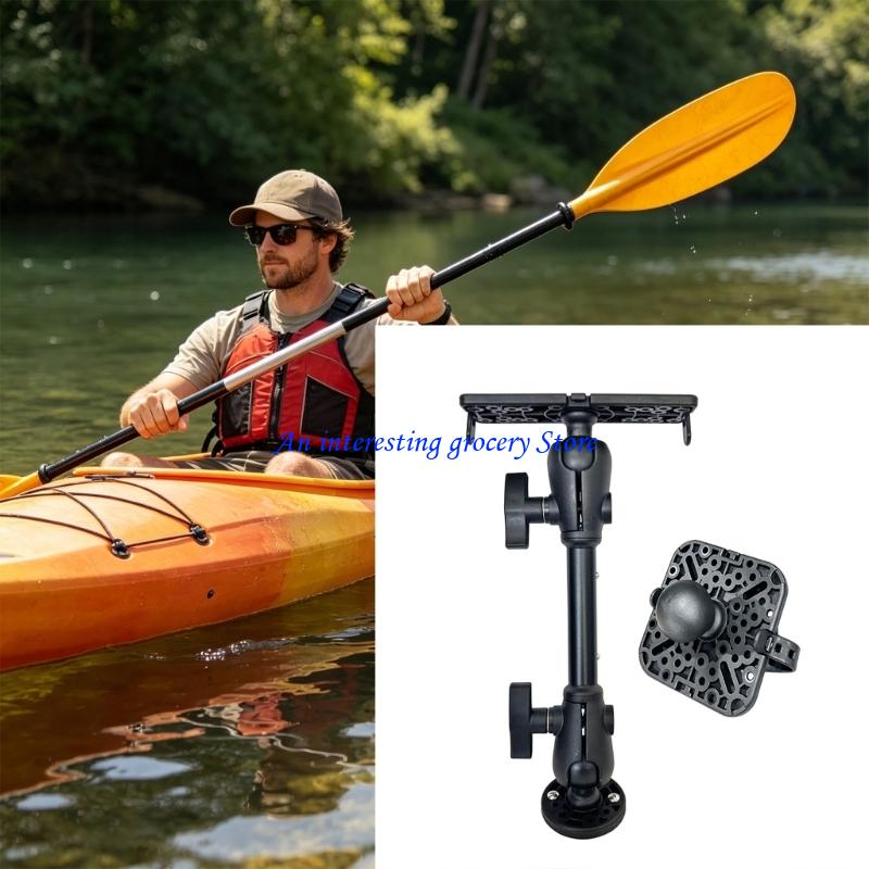 652D 360 Degree Rotating Kayak - Fishing Kayak Fish Finder Mount ulasan dan harga