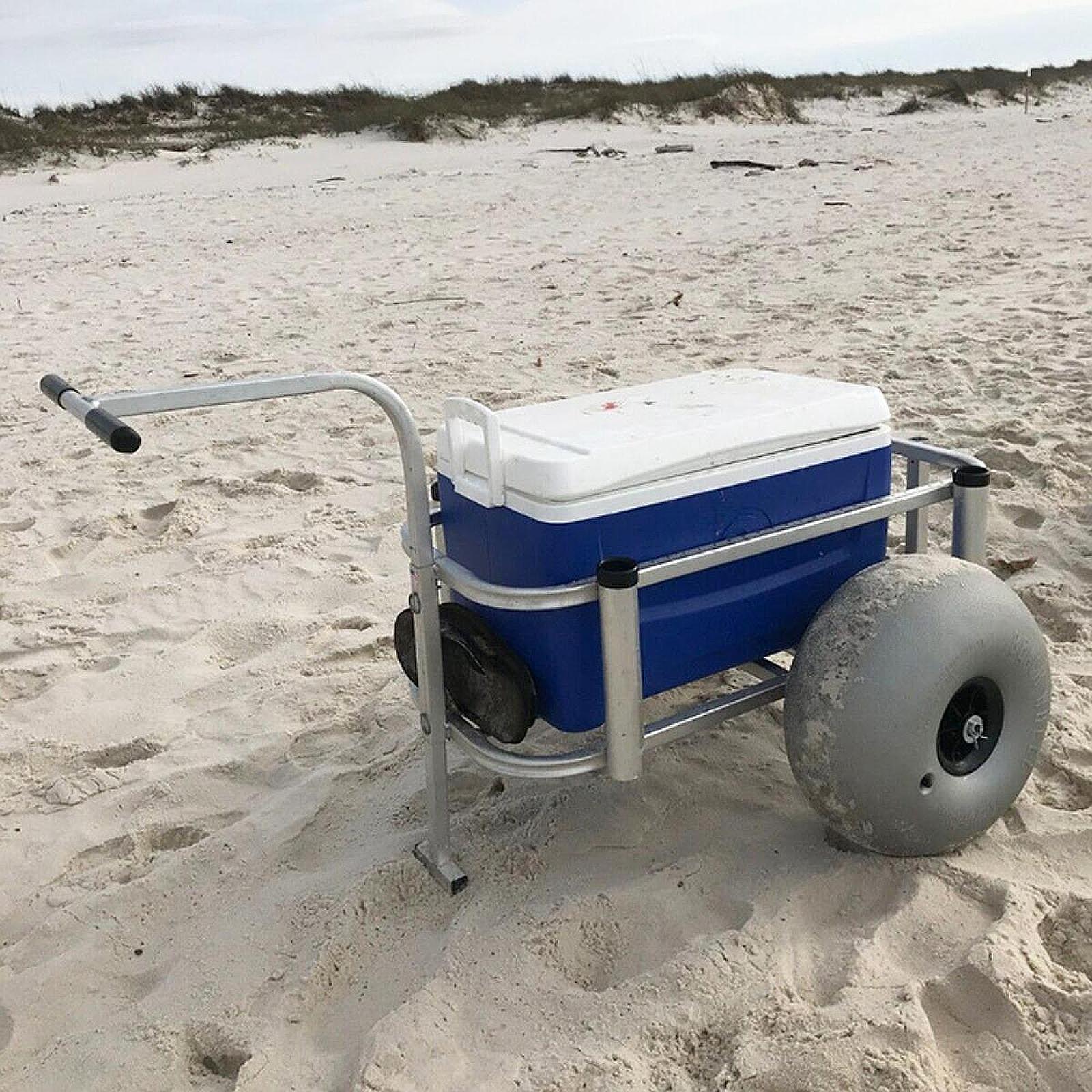 Beach Cart Sand Wheels 16 Inch - Fishing Kayak Cart ulasan dan harga