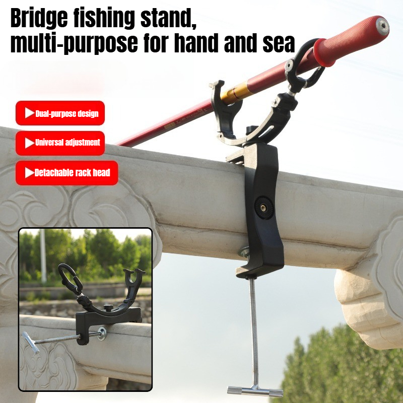 360° Rotating Adjustable Heavy - Fishing Kayak Rod Holder ulasan dan harga