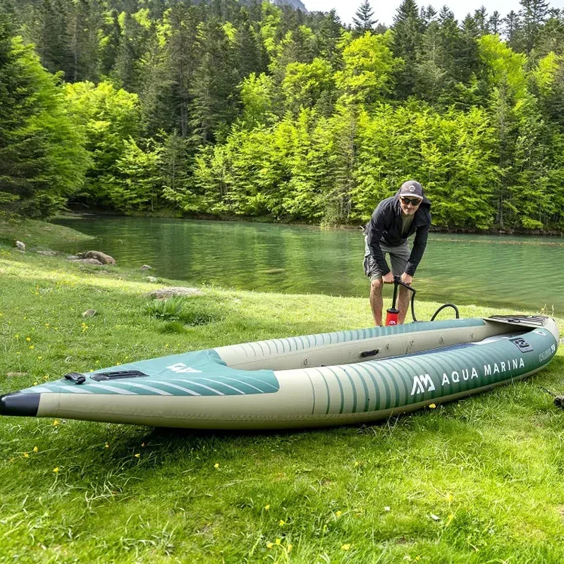 AQUA MARINA Inflatable Fishing - Fishing Kayak Seat ulasan dan harga