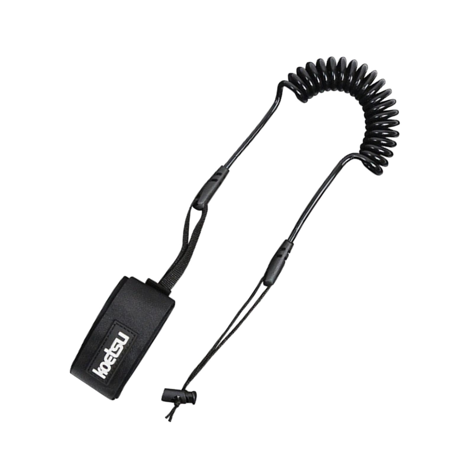 Kayak Paddle Leash Coiled Kaya - Fishing Kayak Paddle Leash ulasan dan harga